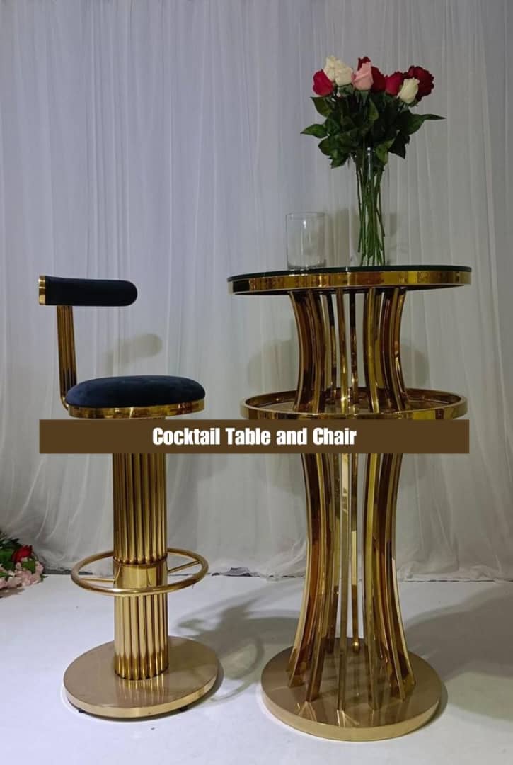 Gold cocktail set