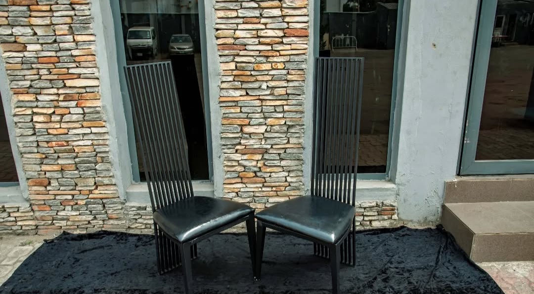 Black High Back VIP Chair for Rent in Lagos – Luxury Seating for Events