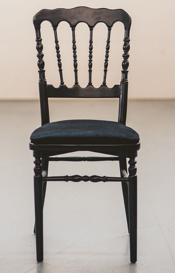 Black Napoleon Chair