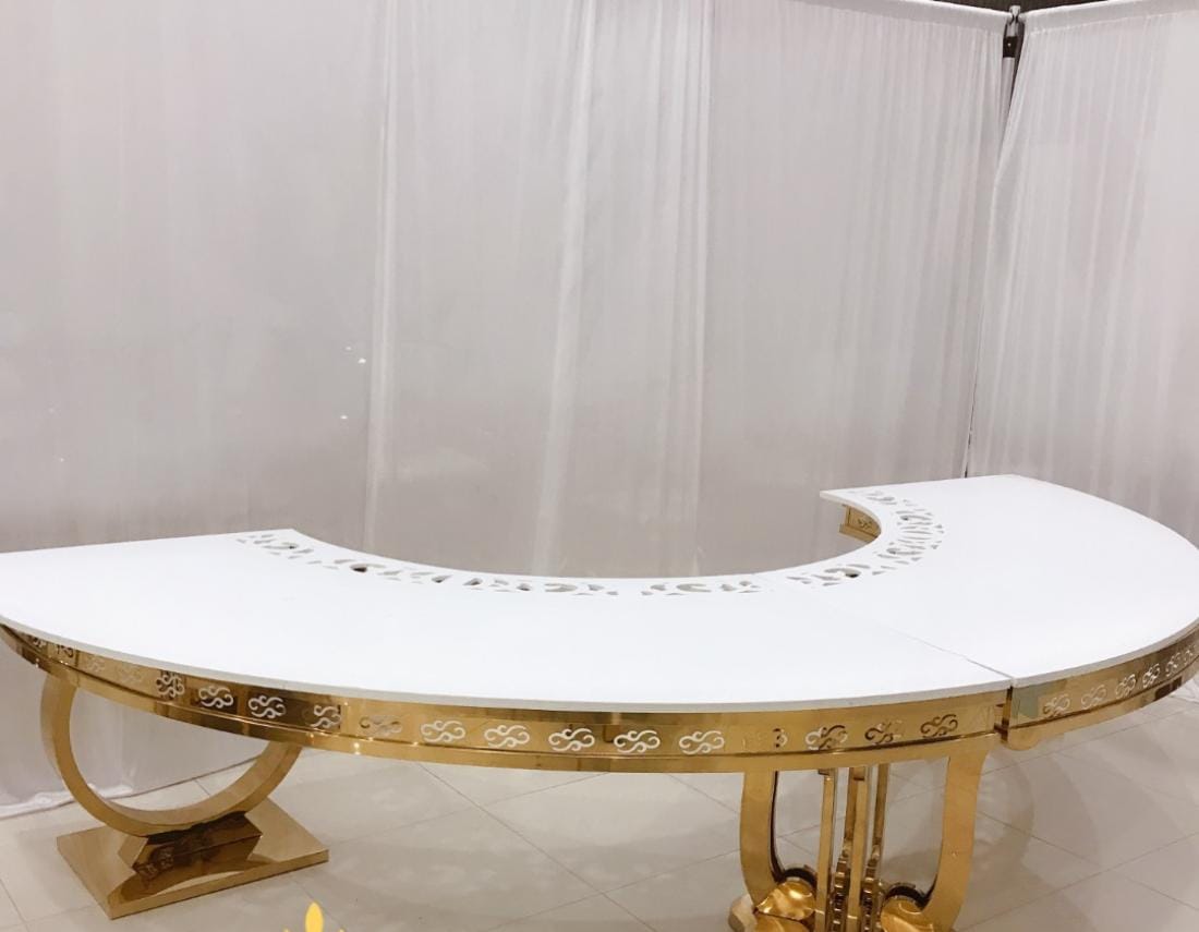 Half moon VIP Table