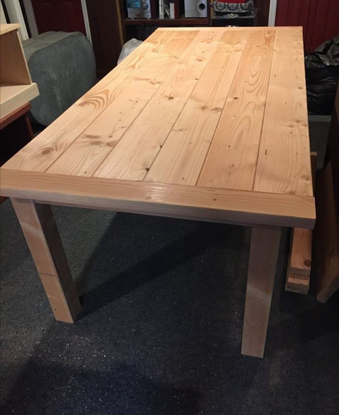 Plain Farm Table for Rent in Lagos – Rustic Event Furniture Hire