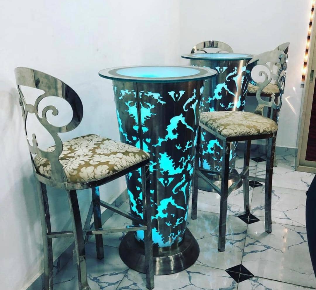 Silver cocktail set
