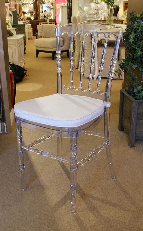 Clear Napoleon Chair