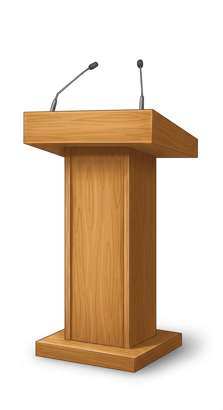 Wooden Podium for Rent in Lagos – Elegant Stage & Event Furniture