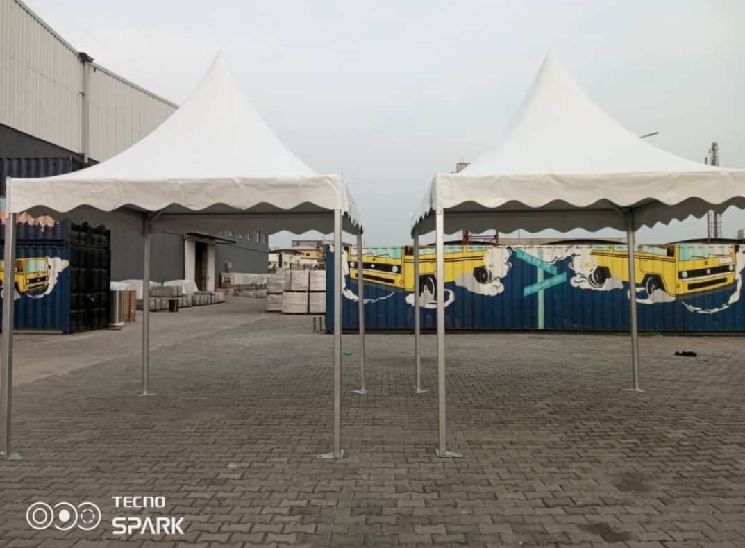10/20ft Open Pagoda Tent for Rent in Lagos
