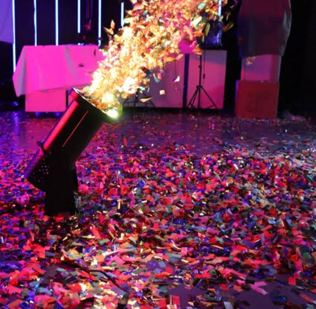 Confetti Canon for Rent in Lagos – Stunning Event Effects